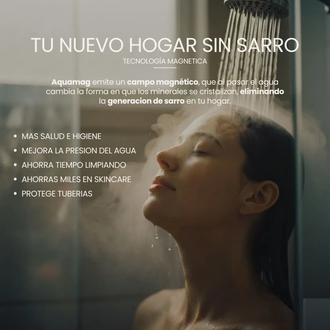 Barra Magnética Dual: Atrapa + Antisarro AquaMag®