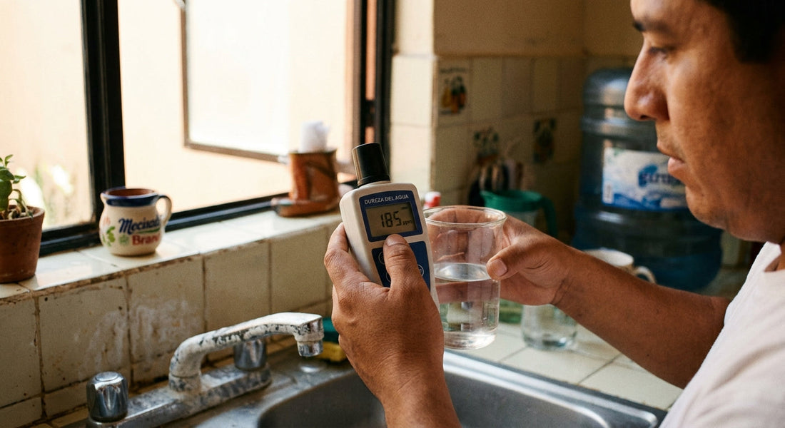 ¿Por qué se forma sarro en el agua y en las tuberías de una casa?