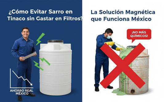 ¿Cómo Evitar Sarro en Tinaco sin Gastar en Filtros? La Solución Magnética que Funciona México