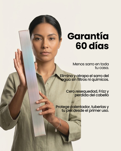 Barra magnética Dual: Atrapa + antisarro AquaMag®